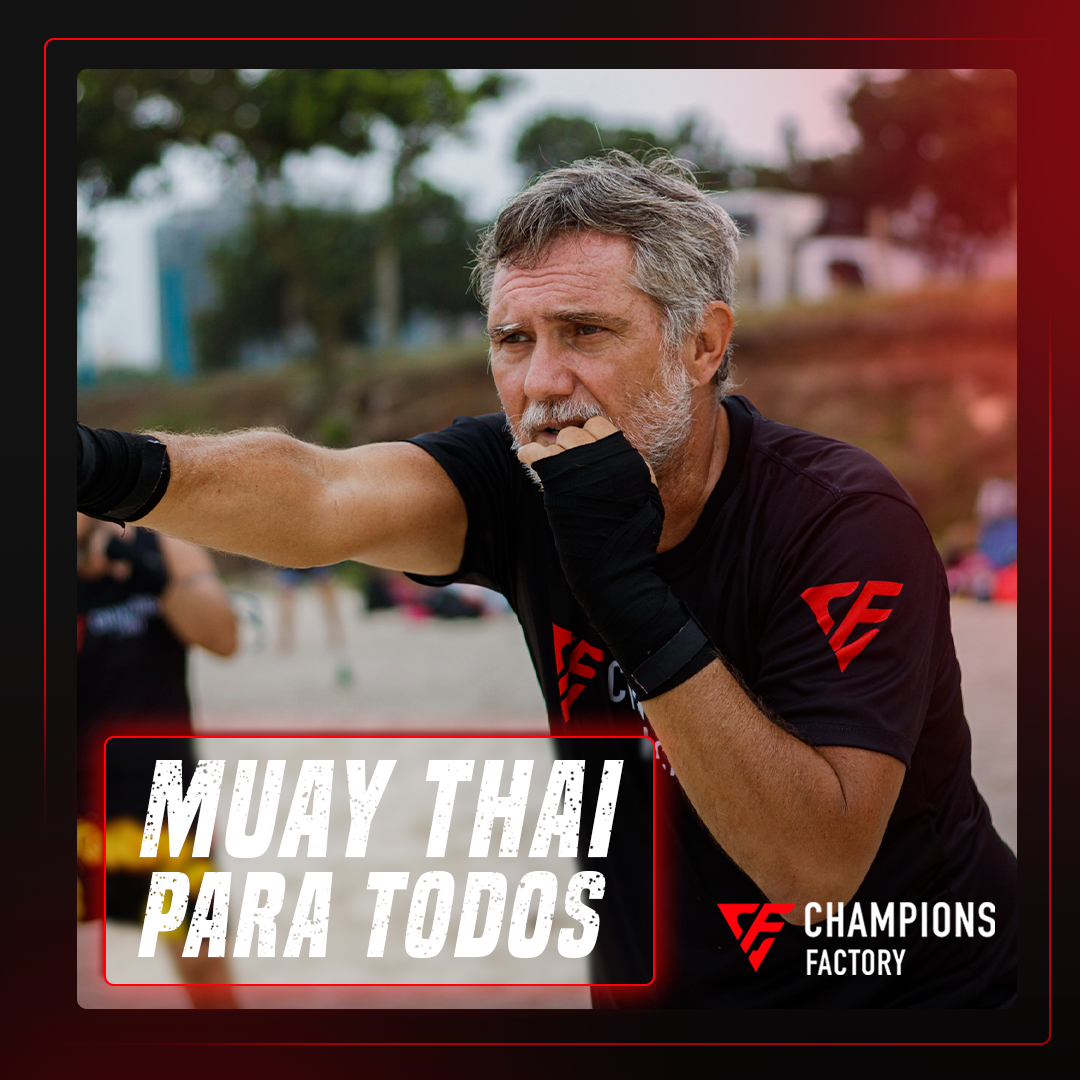 Muay Thai para todos é na Champions Factory