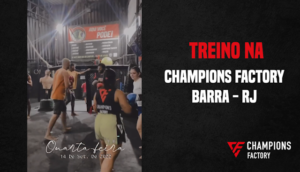 Read more about the article Treino na unidade Champions Factory Barra da Tijuca- RJ