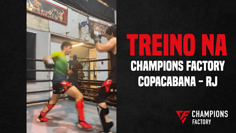 Read more about the article Dia de treino na Champions Factory Muay Thai Copacabana – RJ