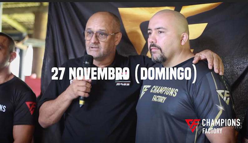 Read more about the article É mês que vem, dia 27 de Novembro – Champions Factory Master Series 21 anos