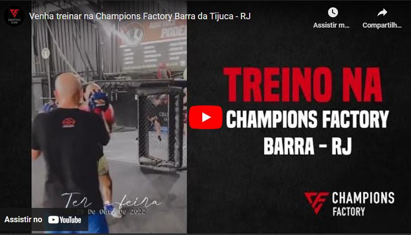 Read more about the article Venha treinar na Champions Factory Muay Thai Barra da Tijuca – RJ