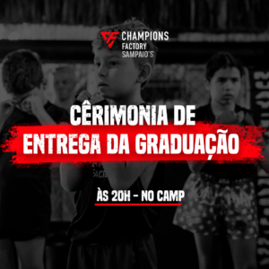 Read more about the article Cerimônia de entrega da Graduação na Champions Factory Recreio – RJ