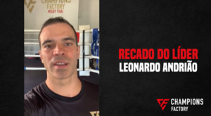 Read more about the article Líder Leonardo Andrião convida para o Champions Factory Master Series 21 anos