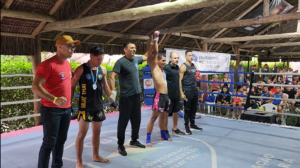 Read more about the article Atleta Champions Factory Muay Thai pelo Desafio Brasil Muay Thai de lutas casadas