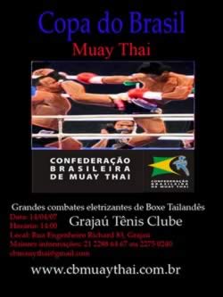 Read more about the article Sai card da Copa do Brasil de Muay Thai