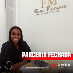 Read more about the article Clínica Dra. Flavia Marques fecha parceria com a Champions Factory