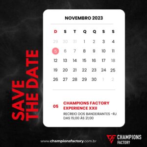 Read more about the article Champions Factory Experience XXII