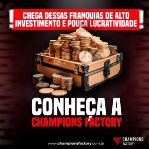 Read more about the article Invista numa franquia Champions Factory!