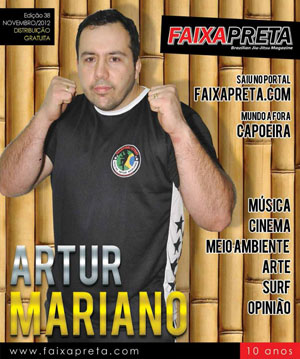 Read more about the article Mestre Artur Mariano é capa do Faixa Preta