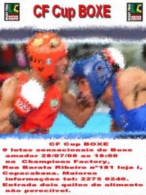 Read more about the article CF Cup Boxe nessa Sexta