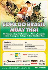 Read more about the article Cronograma da Copa do Brasil de Muay Thai