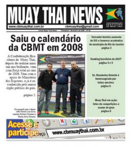 Read more about the article Sai a segunda edição do jornal Muay Thai News