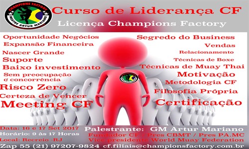 Read more about the article Curso de Liderança CF